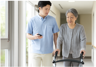利用者様の対応履歴を音声で確認