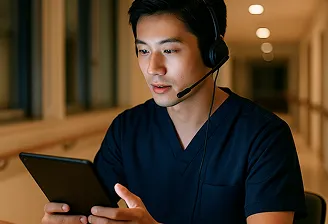 夜勤の相談相手に